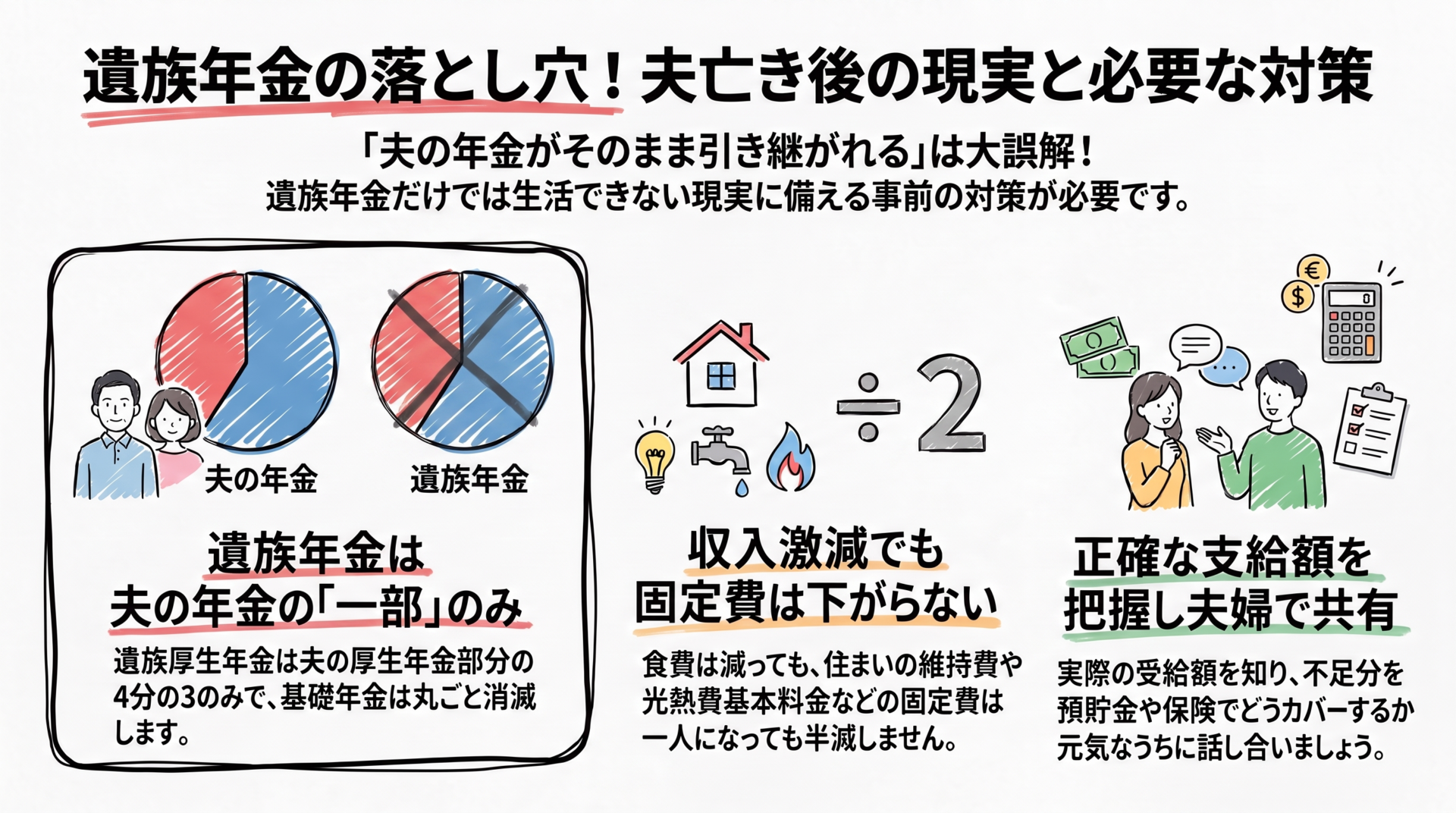 遺族年金の落とし穴