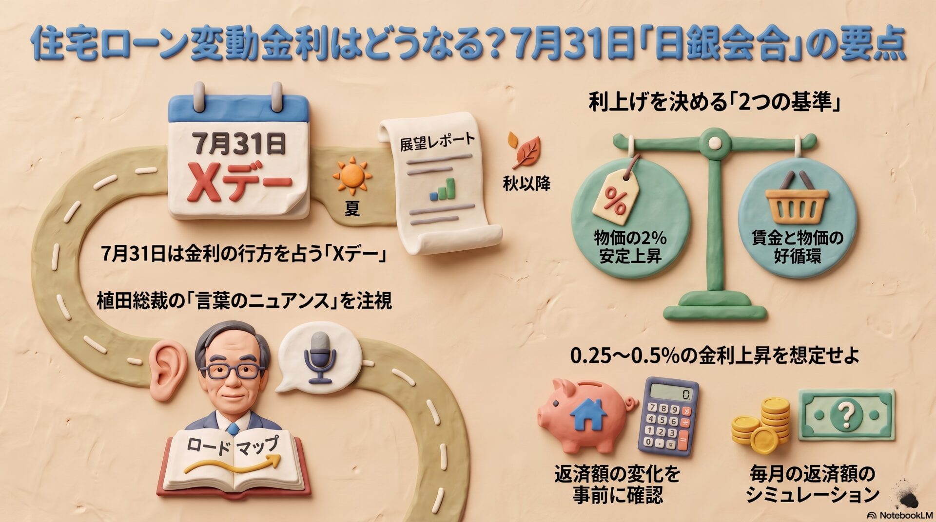 7月31日「日銀会合」で住宅ローン金利はどうなる？
