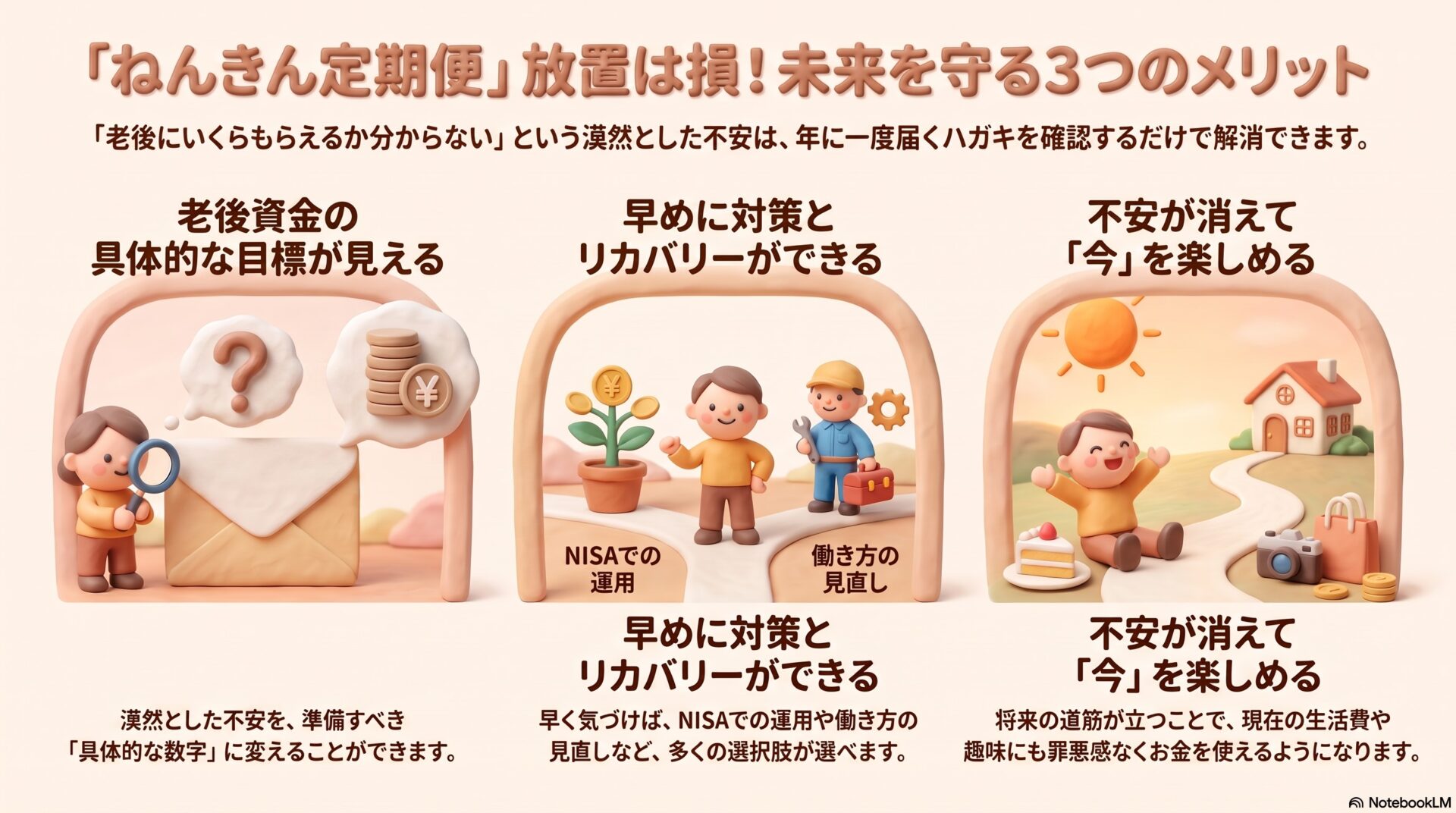 早く年金額を把握することが大切
