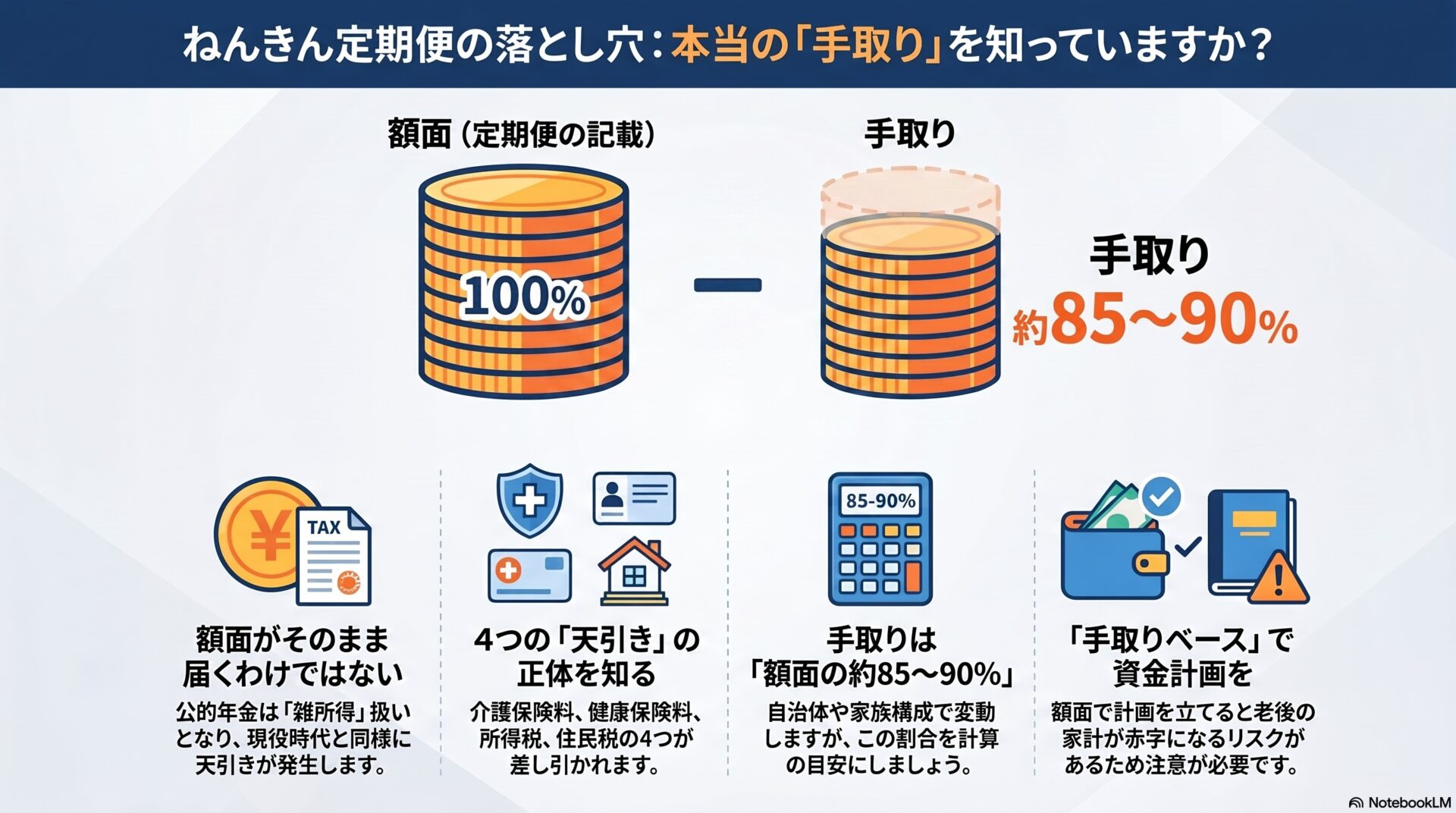 年金の手取り額