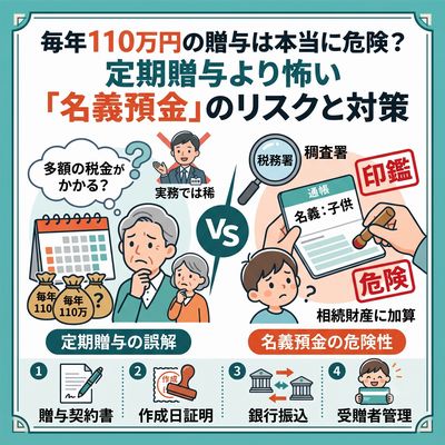 本当に怖いのは名義預金